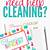 free printable cleaning planner or binder