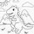 free printable coloring page dinosaur