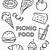 free printable coloring pages of food