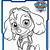 free printable coloring pages paw patrol