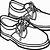 free printable coloring pages shoes