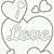 free printable coloring pages that say i love you