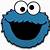 free printable cookie monster face
