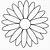 free printable daisy flower template