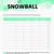 free printable debt snowball worksheet