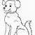 free printable dog colouring pages