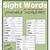 free printable dolch sight word books