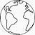 free printable earth globe template