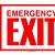 free printable emergency exit signs