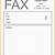 free printable fax
