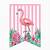 free printable flamingo birthday banner