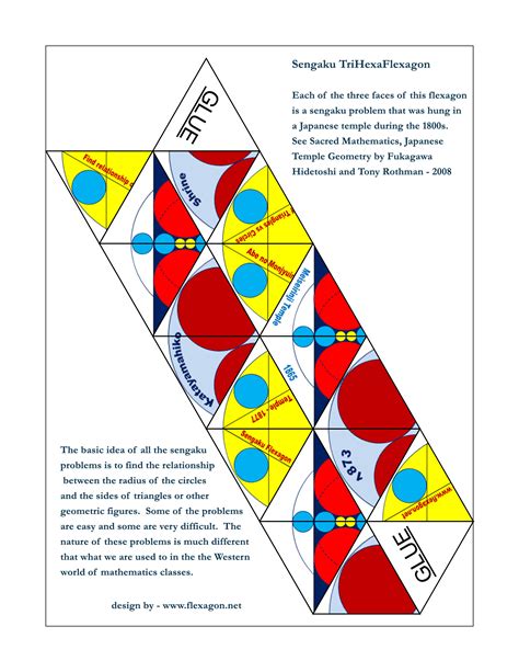 Hexaflexagon Template 3 Free Templates in PDF, Word, Excel Download