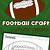 free printable football crafts