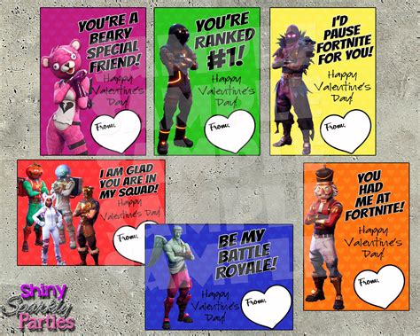 Printable Fortnite Valentines Free Printable Fortnite Valentines