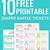 free printable free diaper raffle tickets pdf