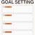 free printable goal setting forms