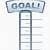 free printable goal thermometer template