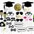 free printable graduation photo booth props 2020