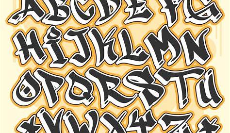 Graffiti Alphabet Letter Template – 16+ Free PSD, EPS, Format Download