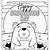 free printable groundhog coloring pages