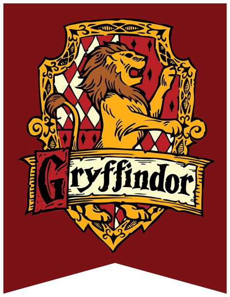 Gryffindor house crest Gryffindor crest, Harry potter coloring pages