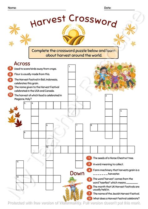 Free Harvest Word Search A Quiet Simple Life with Sallie Borrink