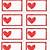 free printable heart labels