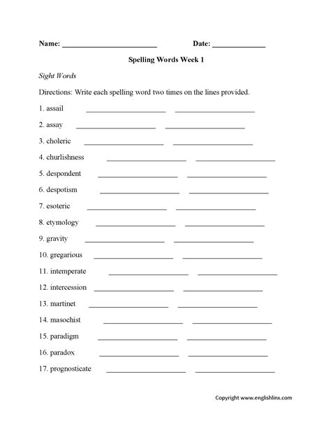 Free Printable High School Worksheets: A Comprehensive Guide