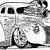free printable hot rod coloring pages