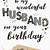 free printable husband birthday card