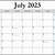 free printable july 2023 calendar with holidays