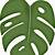 free printable jungle leaf template