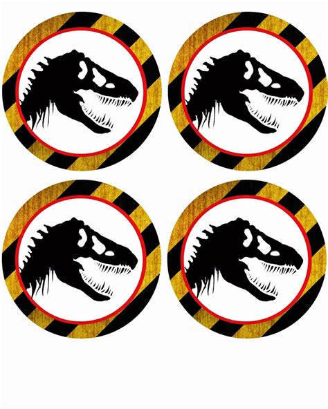 INSTANT DOWNLOAD Jurassic World Cupcake topper by BogdanDesign