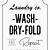 free printable laundry room signs