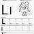 free printable letter l tracing worksheets