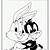 free printable looney tunes coloring pages