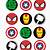 free printable marvel cupcake toppers