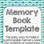 free printable memory book templates