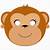 free printable monkey mask template - download free printable gallery