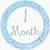 free printable month signs for baby boy