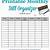 free printable monthly bill planner