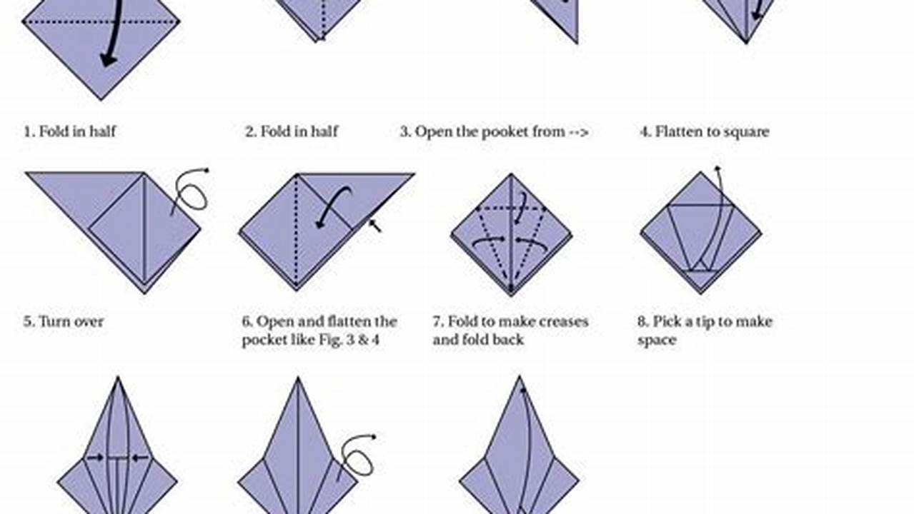 Free Printable Origami Crane Instructions: Fold a Symbol of Peace and Luck