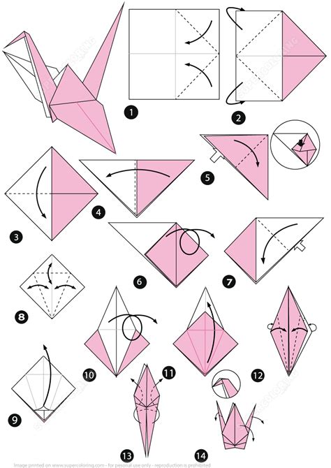 Origami Giraffe Instructions Free Printable Papercraft Templates