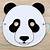 free printable panda mask template