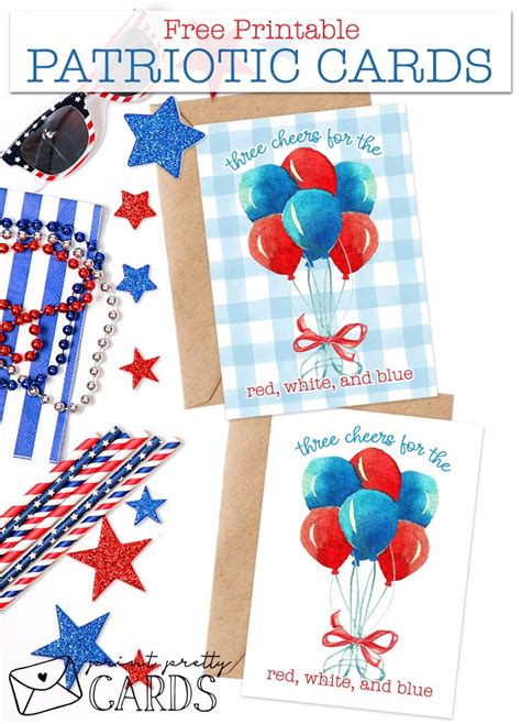 Free printable patriotic name tags. The template can also be used for