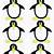 free printable penguin name tags