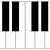 free printable piano keyboard template - download free printable gallery