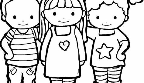 Best Friends Coloring Pages - Best Coloring Pages For Kids