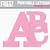 free printable pink alphabet templates - download free printable gallery