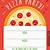 free printable pizza party templates
